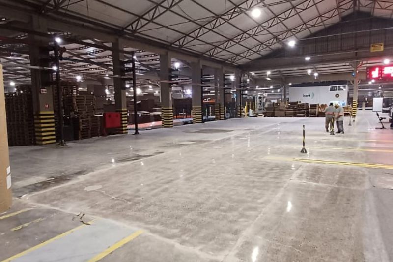 Lapidação de Concreto
